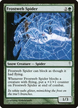 naokuroshop MTG [CSP][109][緑][C][EN][霜網の蜘蛛/Frostweb Spider] NM