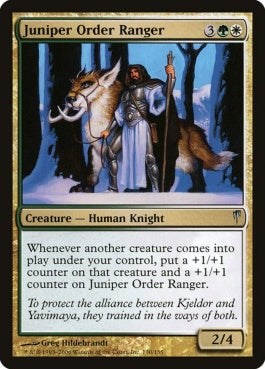 naokuroshop MTG [CSP][130][多][U][EN][杜松騎士団のレインジャー/Juniper Order Ranger] NM