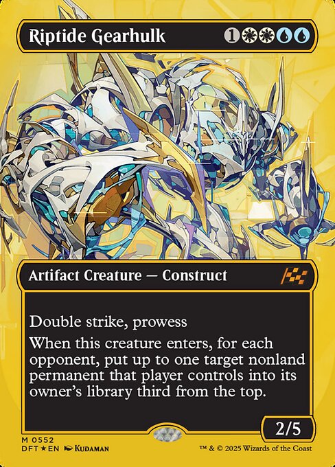 naokuroshop MTG [DFT][0552][多][M][EN][激浪の機械巨人/Riptide Gearhulk] NM