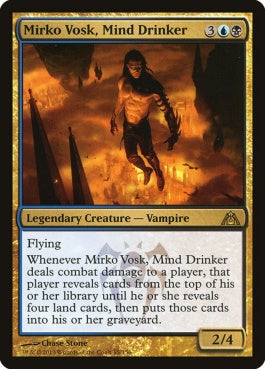 naokuroshop MTG [DGM][085][多][R][EN][精神を飲む者、ミルコ・ヴォスク/Mirko Vosk, Mind Drinker] NM