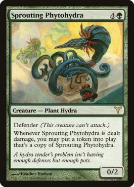 naokuroshop MTG [DIS][095][緑][R][EN][芽吹く草ハイドラ/Sprouting Phytohydra] NM