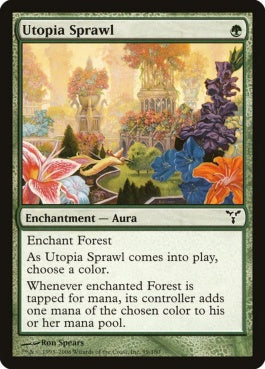 naokuroshop MTG [DIS][099][緑][C][EN][楽園の拡散/Utopia Sprawl] NM