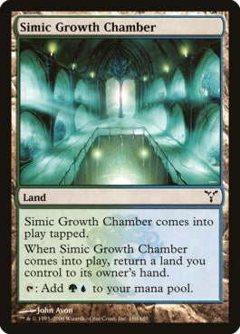 naokuroshop MTG [DIS][180][土地][C][EN][シミックの成長室/Simic Growth Chamber] NM