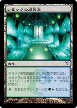 naokuroshop MTG [DIS][180][土地][C][JP][シミックの成長室/Simic Growth Chamber] NM