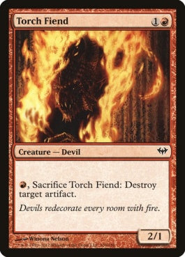 naokuroshop MTG [DKA][106][赤][C][EN][松明の悪鬼/Torch Fiend] NM