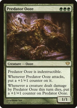 naokuroshop MTG [DKA][124][緑][R][EN][捕食者のウーズ/Predator Ooze] NM