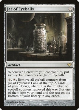 naokuroshop MTG [DKA][152][茶][R][EN][目玉の壺/Jar of Eyeballs] NM