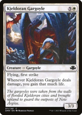 naokuroshop MTG [DMR][011][白][C][EN][キイェルドーのガーゴイル/Kjeldoran Gargoyle] NM