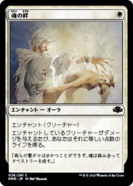 naokuroshop MTG [DMR][029][白][C][JP][魂の絆/Spirit Link]（Foil） NM