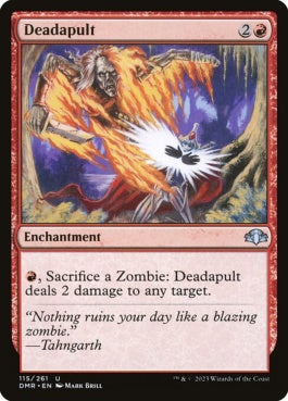 naokuroshop MTG [DMR][115][赤][U][EN][死人カタパルト/Deadapult]（Foil） NM