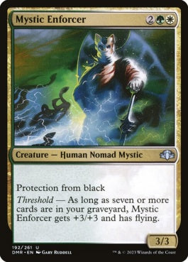 naokuroshop MTG [DMR][192][多][U][EN][秘教の処罰者/Mystic Enforcer]（Foil） NM