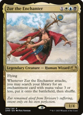 naokuroshop MTG [DMR][206][多][R][EN][結界師ズアー/Zur the Enchanter]（Foil） NM