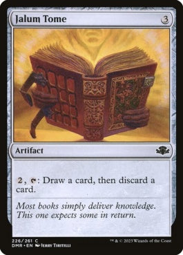 naokuroshop MTG [DMR][226][茶][C][EN][ジェイラム秘本/Jalum Tome]（Foil） NM