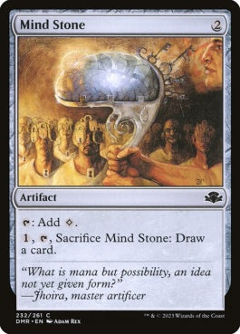 naokuroshop MTG [DMR][232][茶][C][EN][精神石/Mind Stone] NM