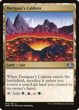 naokuroshop MTG [DMR][243][土地][U][EN][デアリガズのカルデラ/Darigaaz's Caldera] NM