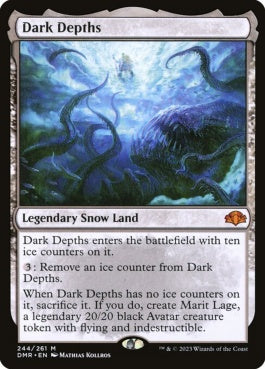 naokuroshop MTG [DMR][244][土地][M][EN][暗黒の深部/Dark Depths] NM