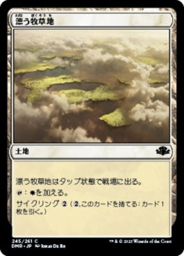 naokuroshop MTG [DMR][245][土地][C][JP][漂う牧草地/Drifting Meadow] NM