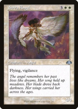 naokuroshop MTG [DMR][271][白][U][EN][セラの天使/Serra Angel]（Foil） NM