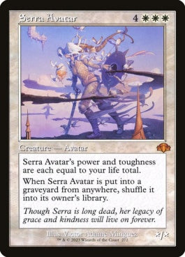 naokuroshop MTG [DMR][272][白][M][EN][セラのアバター/Serra Avatar]（Foil） NM