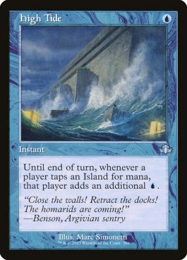 naokuroshop MTG [DMR][286][青][U][EN][満潮/High Tide]（Foil） NM