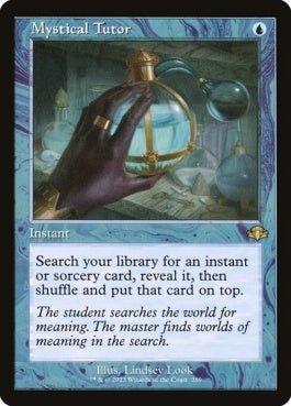 naokuroshop MTG [DMR][289][青][R][EN][神秘の教示者/Mystical Tutor]（Foil） NM