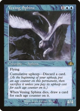 naokuroshop MTG [DMR][297][青][R][EN][難問のスフィンクス/Vexing Sphinx]（Foil） NM