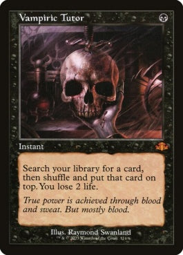 naokuroshop MTG [DMR][314][黒][M][EN][吸血の教示者/Vampiric Tutor]（Foil） NM