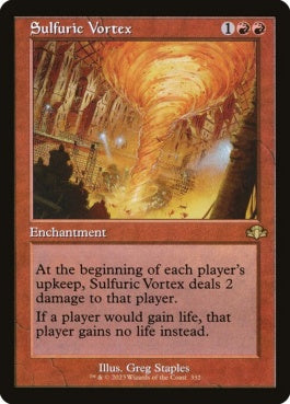 naokuroshop MTG [DMR][332][赤][R][EN][硫黄の渦/Sulfuric Vortex]（Foil） NM