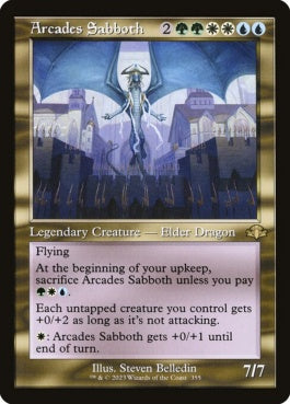 naokuroshop MTG [DMR][355][多][R][EN][アルカデス・サボス/Arcades Sabboth] NM