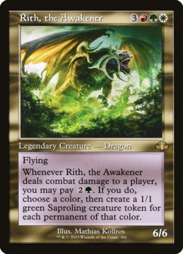 naokuroshop MTG [DMR][366][多][R][EN][煽動するものリース/Rith, the Awakener]（Foil） NM