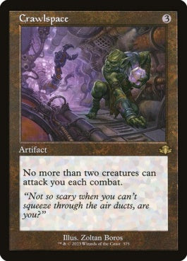 naokuroshop MTG [DMR][375][茶][R][EN][狭い空間/Crawlspace]（Foil） NM