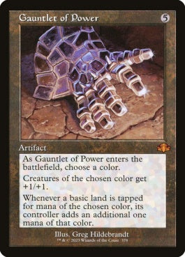 naokuroshop MTG [DMR][378][茶][M][EN][魔力の篭手/Gauntlet of Power] NM