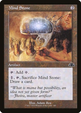 naokuroshop MTG [DMR][385][茶][C][EN][精神石/Mind Stone]（Foil） NM