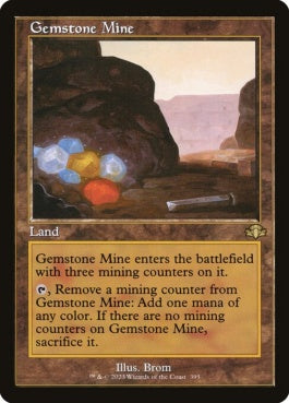 naokuroshop MTG [DMR][395][土地][R][EN][宝石鉱山/Gemstone Mine]（Foil） NM