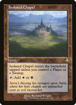 naokuroshop MTG [DMR][397][土地][R][EN][孤立した礼拝堂/Isolated Chapel]（Foil） NM