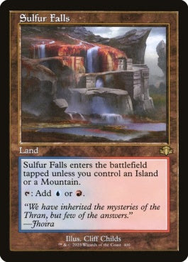 naokuroshop MTG [DMR][400][土地][R][EN][硫黄の滝/Sulfur Falls]（Foil） NM