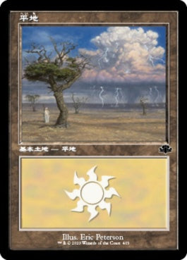 naokuroshop MTG [DMR][403][土地][C][JP][平地/Plains] NM