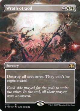 naokuroshop MTG [DMR][416][白][R][EN][神の怒り/Wrath of God]（Foil） NM