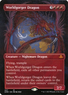 naokuroshop MTG [DMR][437][赤][M][EN][世界喰らいのドラゴン/Worldgorger Dragon] NM