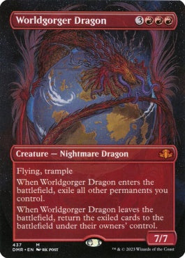 naokuroshop MTG [DMR][437][赤][M][EN][世界喰らいのドラゴン/Worldgorger Dragon]（Foil） NM