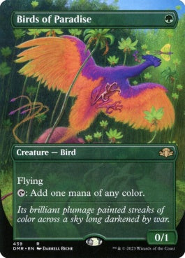 naokuroshop MTG [DMR][439][緑][R][EN][極楽鳥/Birds of Paradise]（Foil） NM