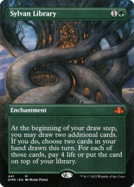 naokuroshop MTG [DMR][441][緑][M][EN][森の知恵/Sylvan Library] NM