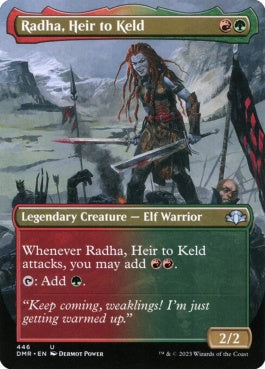 naokuroshop MTG [DMR][446][多][U][EN][ケルドの後継者、ラーダ/Radha, Heir to Keld]（Foil） NM