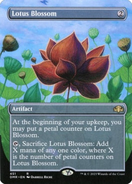 naokuroshop MTG [DMR][451][茶][R][EN][水蓮の花/Lotus Blossom]（Foil） NM