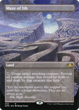 naokuroshop MTG [DMR][456][土地][R][EN][イス卿の迷路/Maze of Ith]（Foil） NM