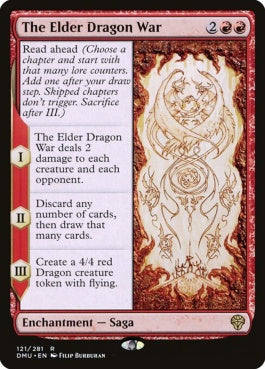 naokuroshop MTG [DMU][121][赤][R][EN][巨竜戦争/The Elder Dragon War]（foil） NM