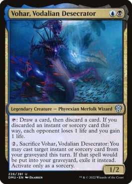 naokuroshop MTG [DMU][226][多][U][EN][ヴォーデイリアの冒涜者、ヴォハー/Vohar, Vodalian Desecrator]（foil） NM