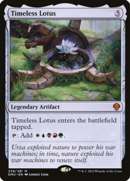 naokuroshop MTG [DMU][239][茶][M][EN][永久の水蓮/Timeless Lotus] NM