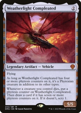 naokuroshop MTG [DMU][242][茶][M][EN][完成化したウェザーライト/Weatherlight Compleated]（foil） NM