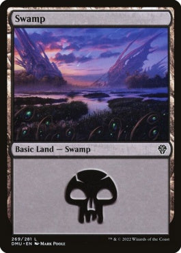 naokuroshop MTG [DMU][269][土地][C][EN][沼/Swamp] NM